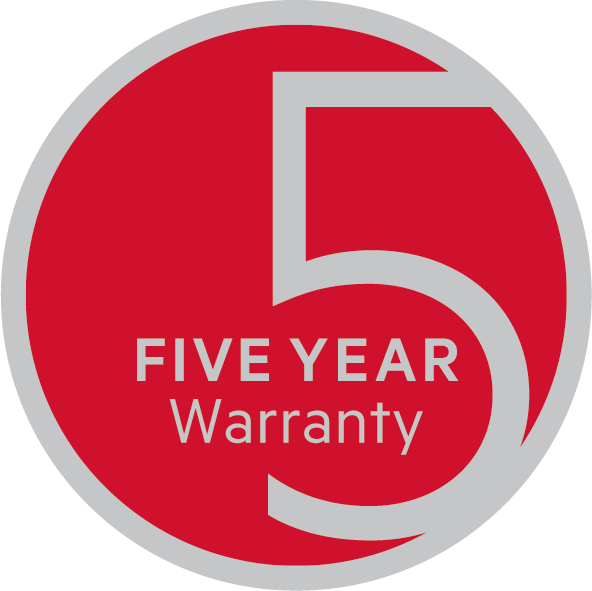 AEG five year warranty