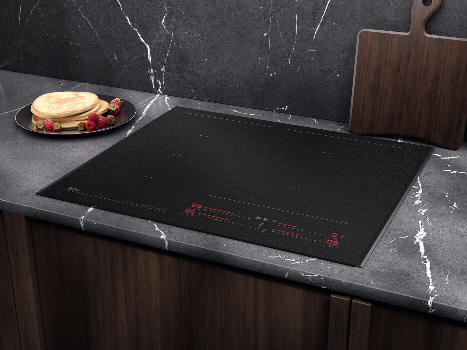 AEG Matt Black Hob