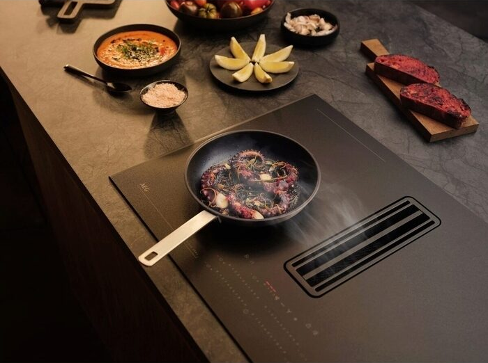 AEG Matt Black Hob